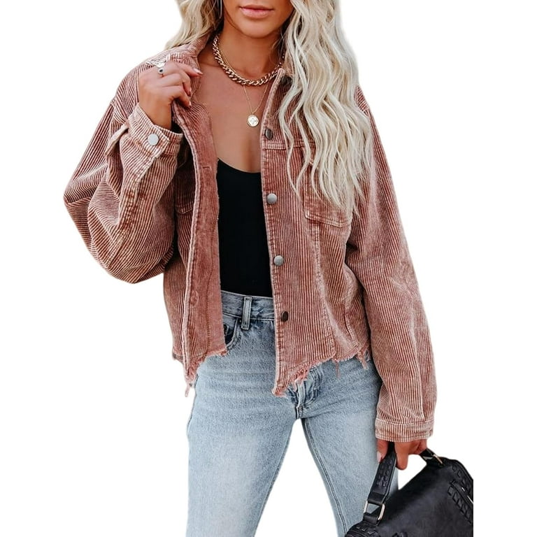 Oversized cord jacket hot sale
