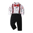thumbnail image 1 of JLMSPLWG 2t Christmas Outfit Boy Baby Boy My First Christmas Christmas Newborn Outfit 6-9 Month Girl Clothes Winter 12 Months Girl Baby Girl 0-3, White 4-5 Years, 1 of 3