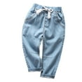 thumbnail image 1 of JLMSPLWG Baggy Jeans Juniors Jeans 3t Boy Jeans Thick Sweatpants Pantalones Jeans Para Hombre Boys Sweatpants Size 14-16 Girls Clothes Size 12, Light Blue 3-4 Years, 1 of 9