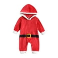 thumbnail image 1 of JLMSPLWG Boys Christmas Clothes Babies First Christmas Outfit Boy New Born Christmas Baby Girl Outfit Girls 14-16 Clothes Newborn Winter Clothes Girl, Red 12-18 Months, 1 of 8