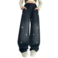 thumbnail image 1 of JLMSPLWG Boys Jeans Size 14 Jeans for Toddler Girls Black High Waisted Jeans Youth Camo Pants Cute Sweat Pants 5t Sweatpants Boys Girls Toddler, Black 10-11 Years, 1 of 8