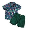 thumbnail image 1 of JLMSPLWG Christmas Outfit Boys Baby Christmas Girl Babys 1st Christmas 12 Year Old Girl Clothes 18 to 24 Month Boy Clothes Boys Size 12 Clothes, Green 12-18 Months, 1 of 9