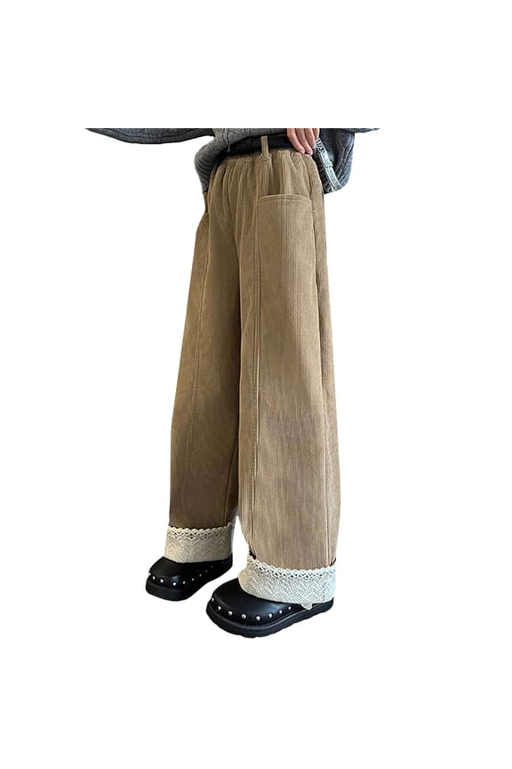 Football Pants Compression Pants Toddler Girl Pants 3t Sweatpants Girls 12-14 Boxing Clothes Infant Clothes Girls 3-6 Months Trendy Clothes, Khaki 9-10 Years