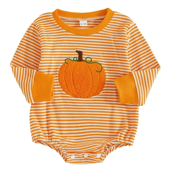 JLMSPLWG Girls Outfits Size 8 Onesies for Halloween Onesie Baby Boy Onesies Long Sleeve Baby Onesies Baby Bodysuits Boy Baby Clothes, Yellow 12-18 Months