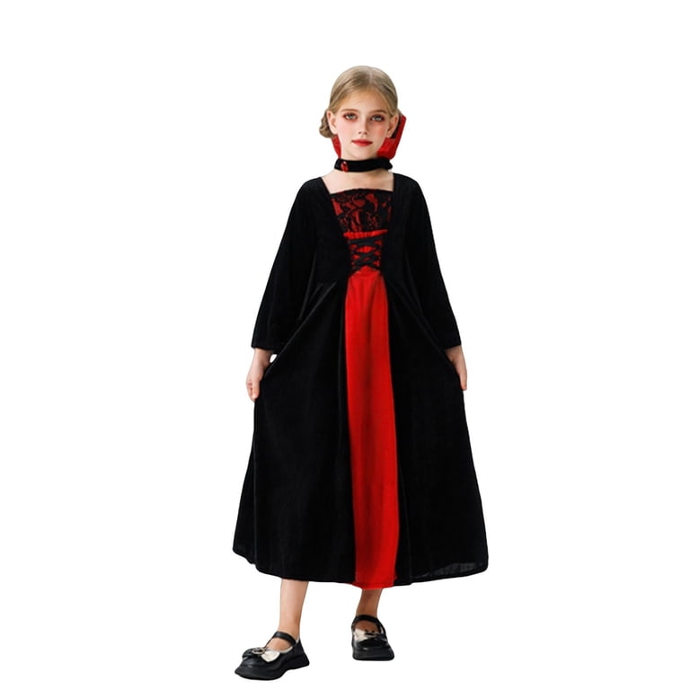 navy blue dress for baby girl JLMSPLWG Goth Black Dress Medieval Dress for Girls Medieval Dresses Long  Sleeve Skater Dress 12-18 Month Girl Clothes Baby Boy Winter Clothes Winter,  Black 7-8 Years