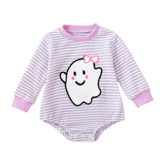 JLMSPLWG Halloween Toddler Outfit Big Sister Little Brother Outfit Matching Infant Girl Outfits Overalls for Girls 2t Boys Outfits Christmas Outfits, Purple 0-3 Months