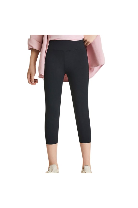 Legging Capris for Girl Yoga Pants Teen Girl Slim Fit Stretchy Trouser Toddler Spring Elastic Waist Popular Popular Pilates Tights Tween Girl Clothes