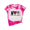 thumbnail image 1 of JLMSPLWG Patriotic Shirts for Girls Red White and Blue T Shirts Kids American Flag Tunics Toddler 4th of July Tops Baby Girls Funny Tees Girl Clothes, 1 of 5