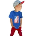 thumbnail image 1 of JLMSPLWG Toddler 4th of July Shirts Baby Boys American Flag T Shirts Infant Boys USA Baseball Jersey Personalized Patriotic Tops for 1-5 Years Kids, 1 of 5