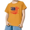 thumbnail image 1 of JLMSPLWG Toddler Flag Shirt Independence T Shirt Kids 250 Years American Short Sleeve Tops Boys America Anniversary 250th Freedom Tees Newborn Boy Clothes, 1 of 4