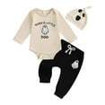 thumbnail image 1 of JLMSPLWG Toddler Halloween Outfit Baby Girl Outfits 12-18 Months Baby Coming Home Outfit Girl Baby Onesies 9-12 Months Girls Size 14-16 Outfit Sets, Beige 6-12 months, 1 of 8