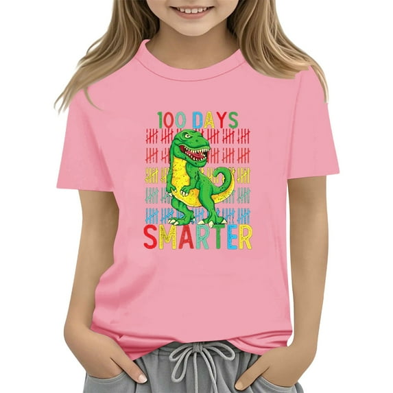 JLMSPLWG Tops for Teens Trendy Cute Top Toddler Boys Shirts 4t Cute Clothes for Girls 10-12 Preppy Girls Size 5/6 Clothes Teen Girls 12-14 Trendy Boys Clothes Size 7/8 Boy Clothes 12-14 Year Old