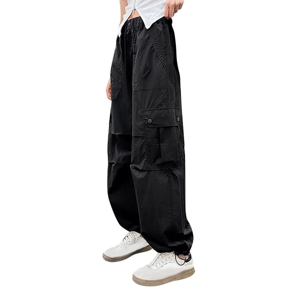 JLMSPLWG Warm Pants Soccer Pants Girls Cargo Pants Size 7-8 Kids Cargo Teen Girls Clothes 5/6 Girls Children Clothes Girls, Black 14-15 Years
