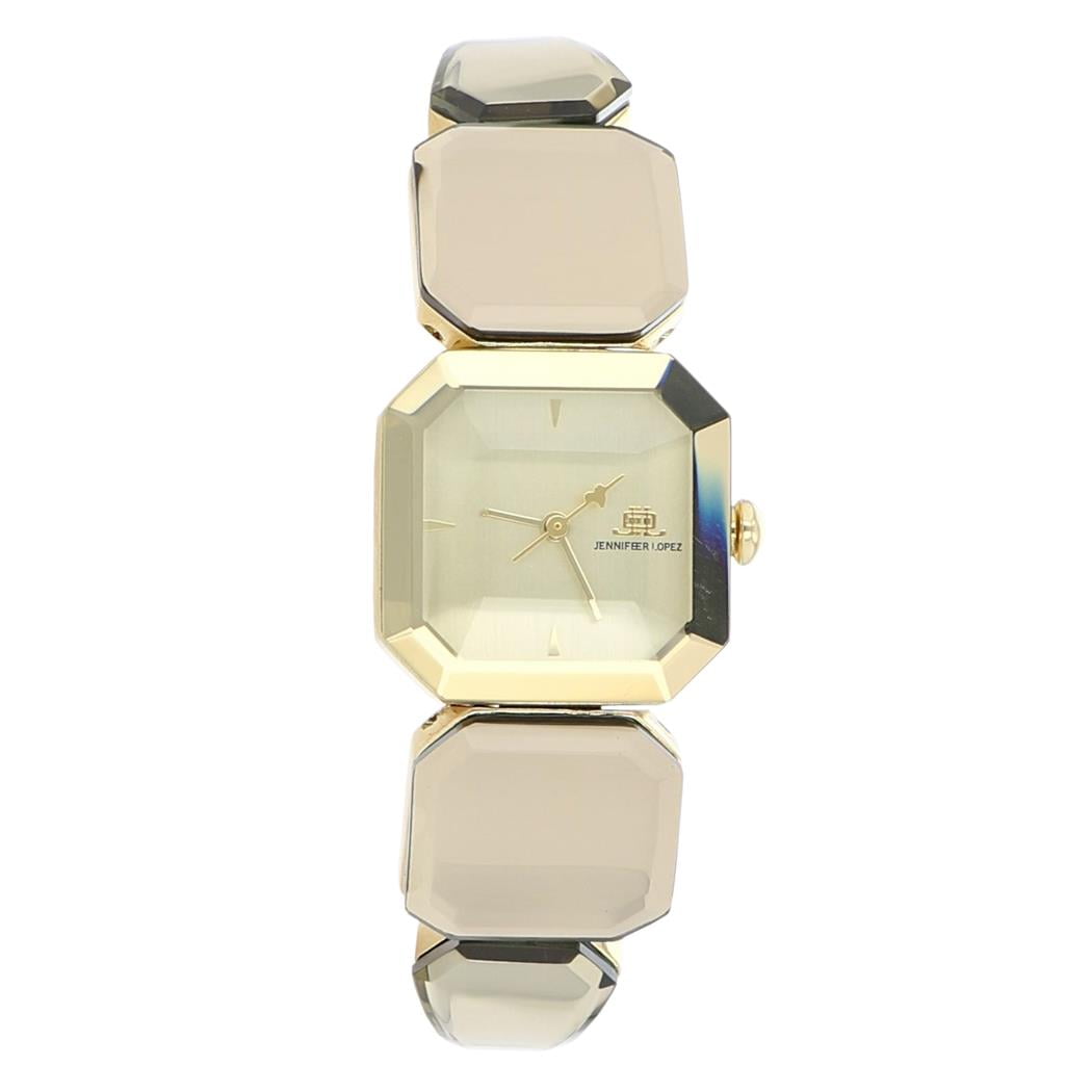 JLo Jennifer Lopez women gold watch crystal Jennifer Lopez JLo Brand Ladies Wrist Watch. Gold & Diamonds  main image 4
