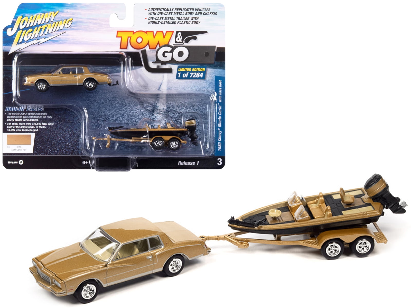 1980 Chevrolet Monte Carlo Light Camel Gold Metallic with Bass