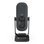 JLab Audio GO Talk USB Desktop Microphone with Dual Condensers for Studio Quality Recordings and Broadcasts