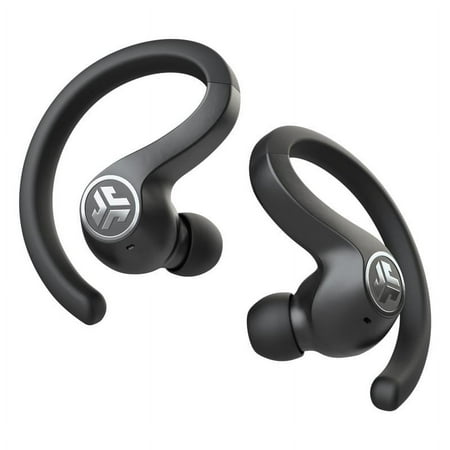 JLab Audio JBuds Air Sport True Wireless Headphones with Charging Case, Black, EBJBAIRSPTRBLK124