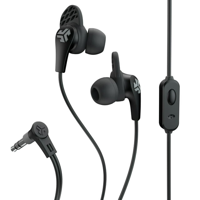 JLab Audio JBuds Pro Premium inear Earbuds with Mic, Guaranteed Fit