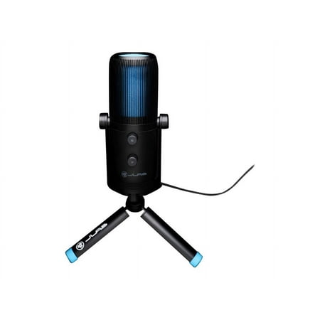 JLab Audio Talk Pro USB Microphone with Optional Cardioid, Omnidirectional, Stereo, Bidirectional Signatures, Volume, Gain Control, Quick Mute and Plug and Play USB-C Output -192k Sample Rate
