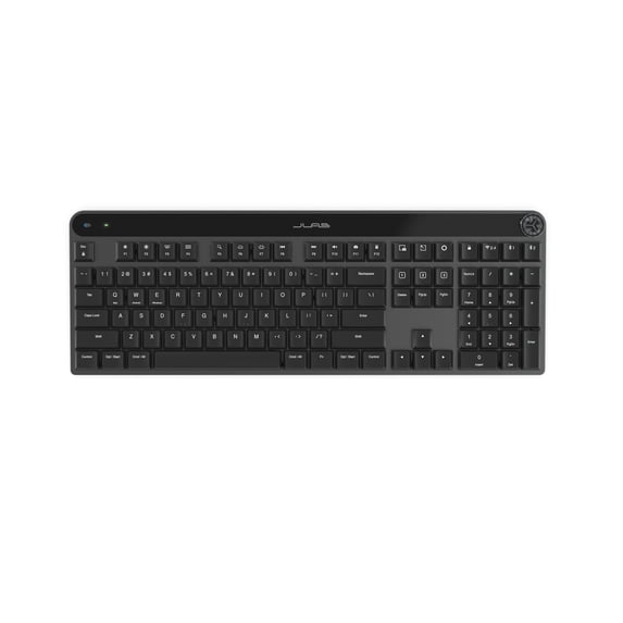 JLab Epic Mechanical Keyboard, Black, Full-Depth Illuminated Keys, USB-C/Bluetooth, Rechargeable, Windows/Mac/iOS