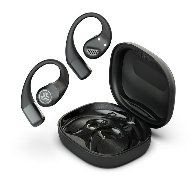 JLab Epic Open Sport Air Conduction Wireless Earbuds Black