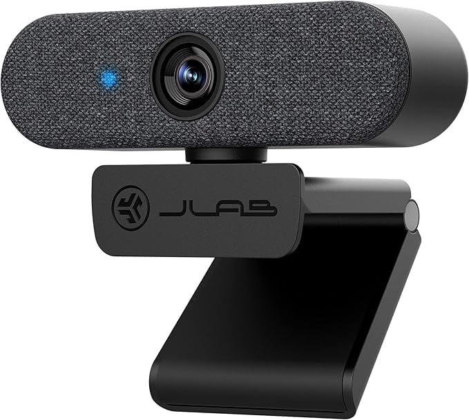 Pre-Owned JLab Epic Webcam, 5 Megapixel, 30 fps, Black, USB Type A