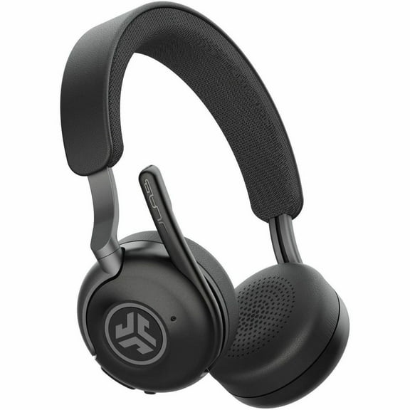 JLab Epic Work Wireless Headset, ANC, 90+ Hr Playtime, Charging Hub, Quick Mute, Multipoint, PC/Laptop/Mobile