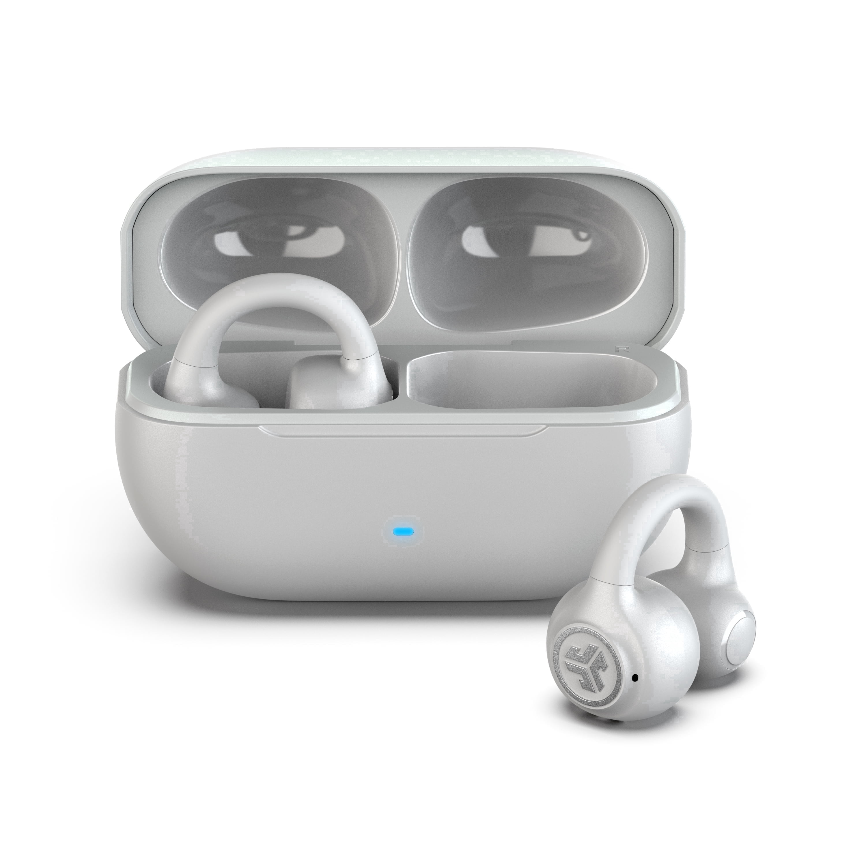 JLAB FLEX ワイヤレスイヤフォン JLab Flex True Wireless Bluetooth Open-Ear Earbuds - Teal: Silicon