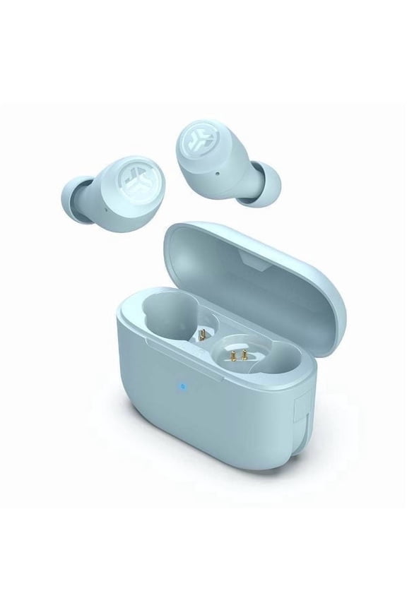 GO Air Pop True Wireless Bluetooth Earbuds, Light Blue