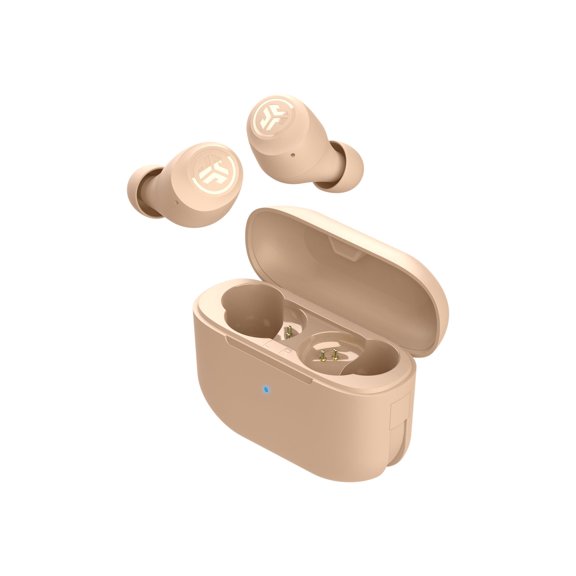 JLab GO Air Tones True Wireless Earbuds with Touch Controls, EQ3 Sound, 32+Hours Playtime, Earthtone