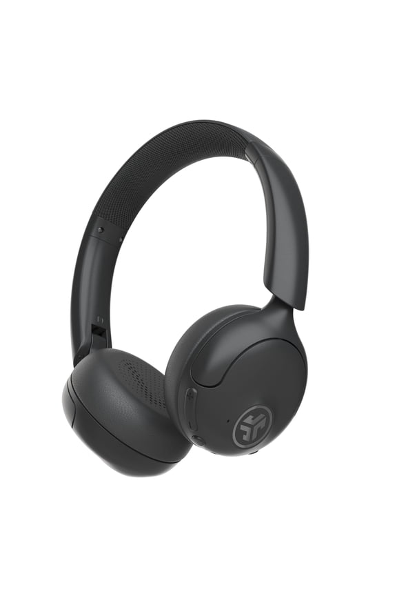 GO Active Noise Canceling Wireless Bluetooth On-Ear Headphones, 70+ Hour Playtime, Graphite