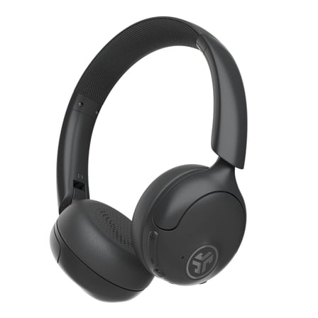 JLab GO Lux ANC Headphones, On Ear, 70+ Bluetooth Playtime, Graphite