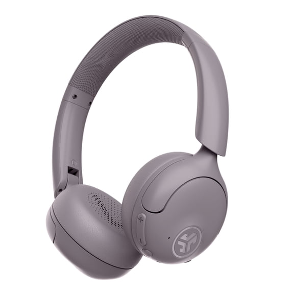 JLab GO Lux ANCHeadphones, On Ear, 70+ Hour Bluetooth Playtime, Mauve