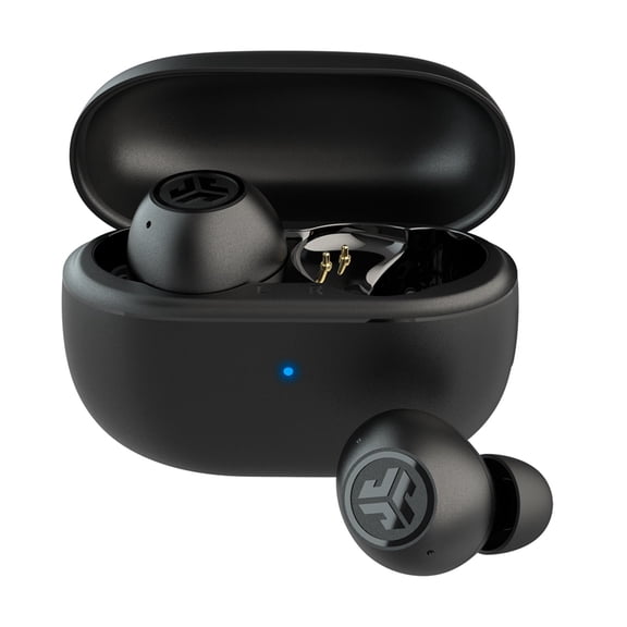 JLab GO POP ANC Wireless Earbuds, Active Noise Cancelling, IP44 Sweatproof for Workout & Gaming, True Wireless Bluetooth