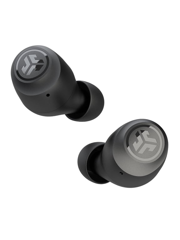 Go Air Pop Bluetooth Earbuds, True Wireless with Charging Case, Black