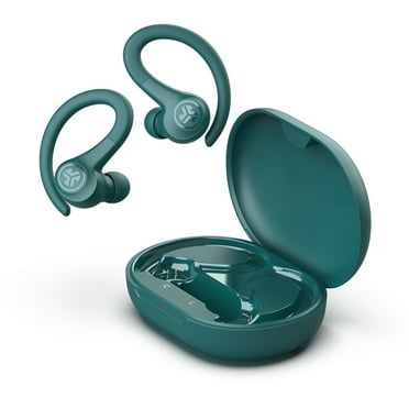 Open Box JLab Go Air Sport Bluetooth Earbuds, True Wireless with Charging Case, Teal
