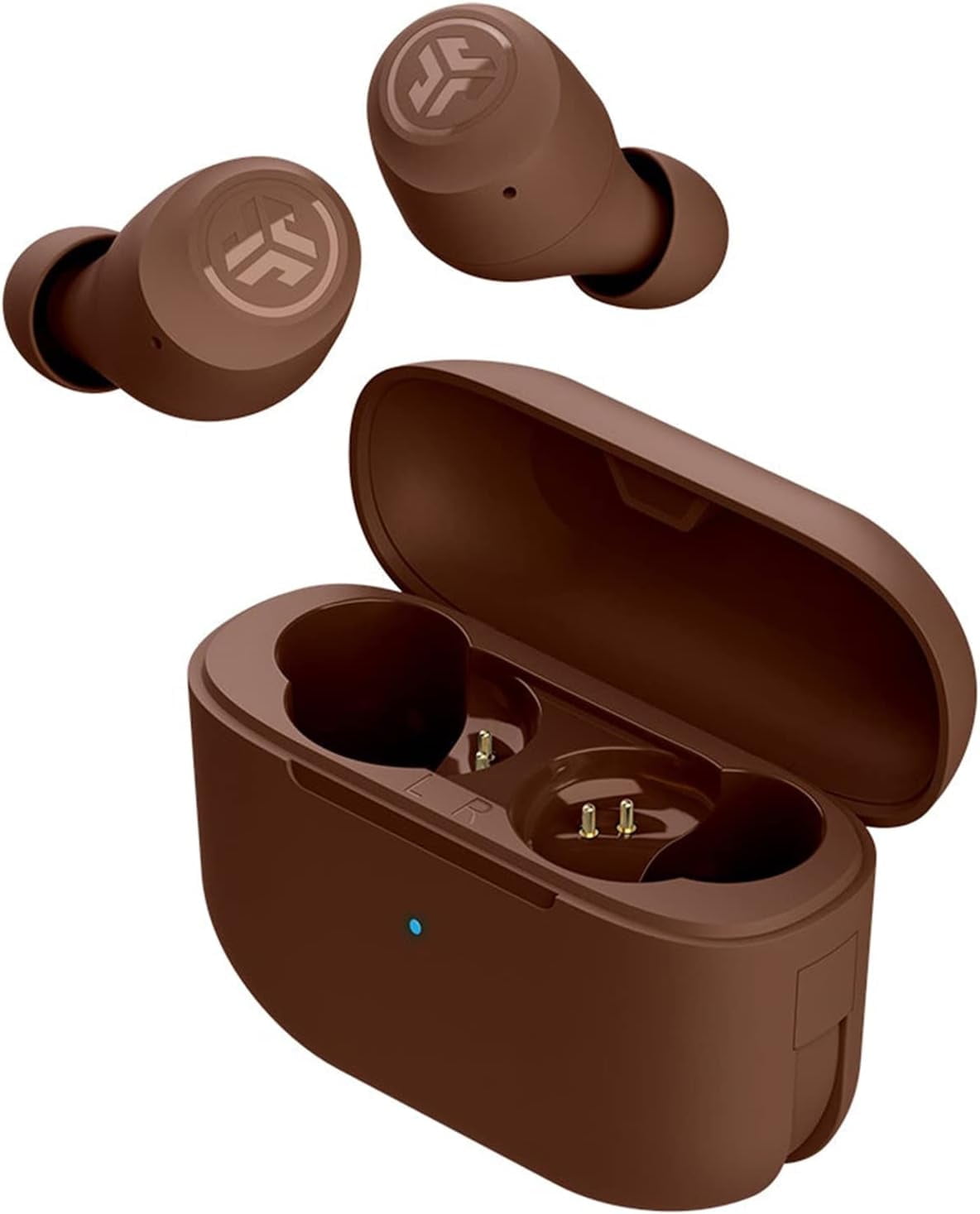 JLab Go Air Tones True Wireless Earbuds Designed with Auto On and Connect Touch Controls 32 Hours Bluetooth Playtime EQ3 Sound and Dual Connect Natural Earthtone Color 4625 W Walmart