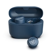 JLab Go Pop+ True Wireless Earbuds, Navy, Bluetooth, IPX4, Be Aware Mode, Customize Sound, Controls