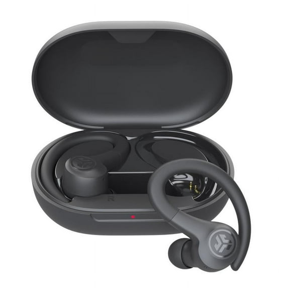 JLab Go Sport+ True Wireless Earbuds, Integrated Charging Case, 35+ Hour Playtime, 3 EQ Sound Settings, IPX4, Bluetooth 5.3