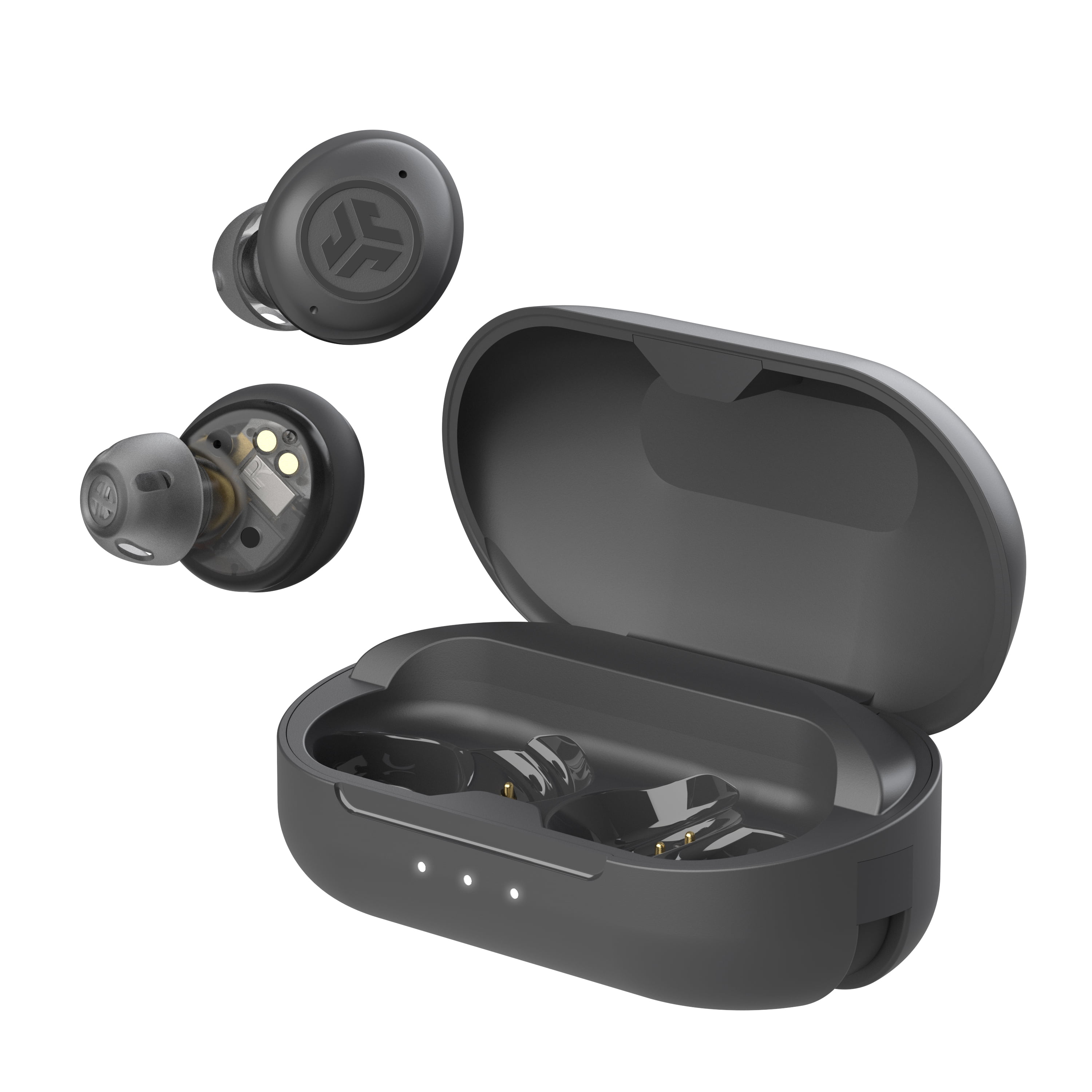 JLab Hear OTC Hearing Aid & Wireless Earbuds, Traditional Earbud Fit