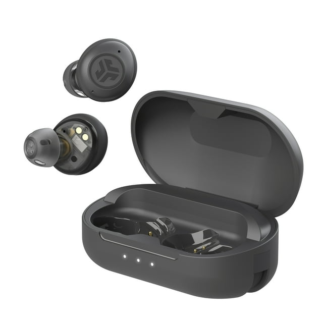 JLab Hear OTC Hearing Aid & Wireless Earbuds, Traditional Earbud Fit, Bluetooth 5.3, Four Preset