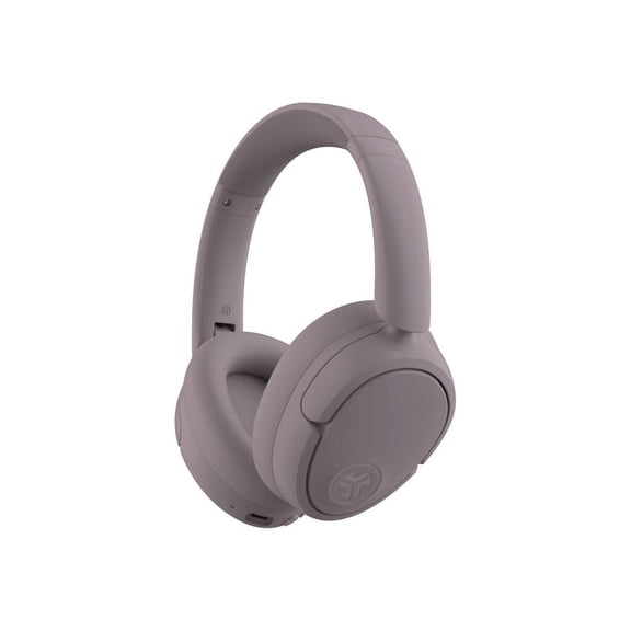 JLab JBuds Lux ANC Over-Ear Wireless Headphones, 70-Hour Battery, Mauve