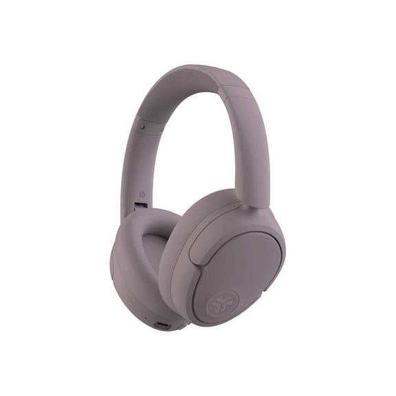 JLab JBuds Lux ANC Over-Ear Wireless Headphones, 70-Hour Battery, Mauve