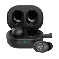 JLab JBuds Mini True Wireless Earbuds, Black, Bluetooth Multipoint, Be Aware, IP55, 3 EQ Modes, Clear Calls