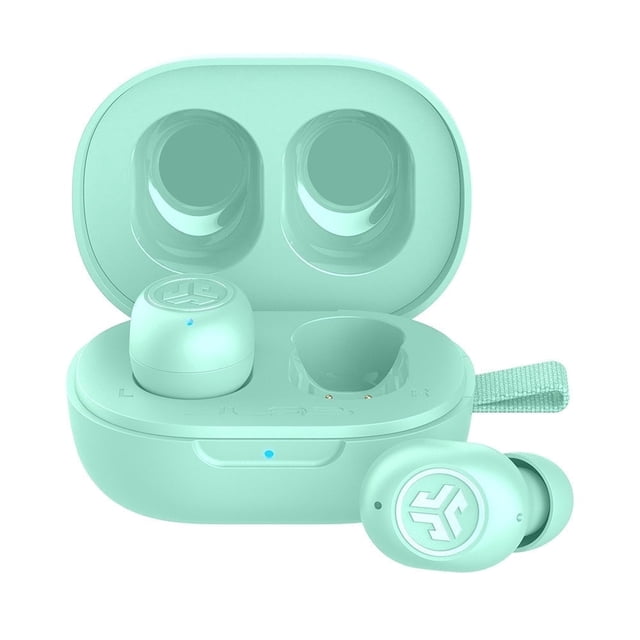 JLab JBuds Mini True Wireless Earbuds, Be Aware Audio, Bluetooth, IP55, Mint