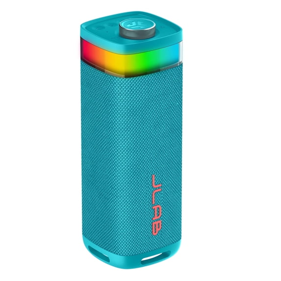 JLab JBuds Party Portable Bluetooth Speaker, 30W, 12 Hour Playtime, RGB Lighting, Splashproof, Navy