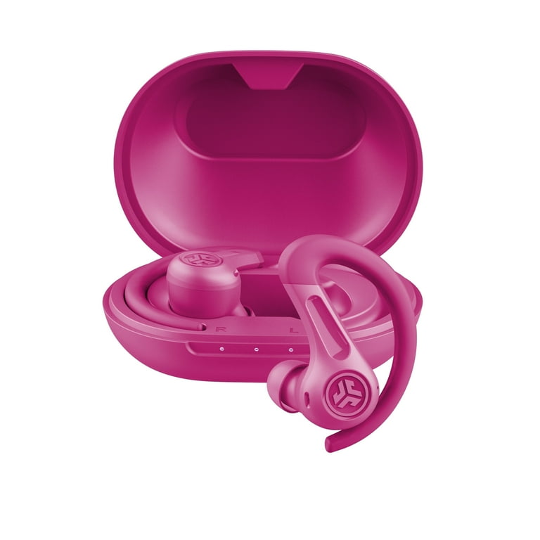JLab JBuds Sport ANC 4 True Wireless Earbuds, Pink, Hybrid ANC