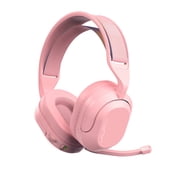 JLab Nightfall Wireless Gaming Headset for PS5, PS4, PC, Nintendo Switch, Mobile, Bluetooth & USB-C, Pink