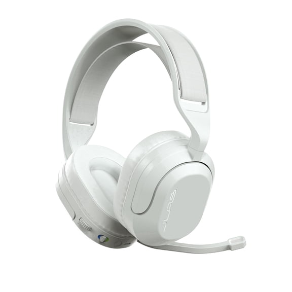 JLab Nightfall Wireless Gaming Headset for PS5, PS4, PC, Nintendo Switch, Mobile, Bluetooth & USB-C, White