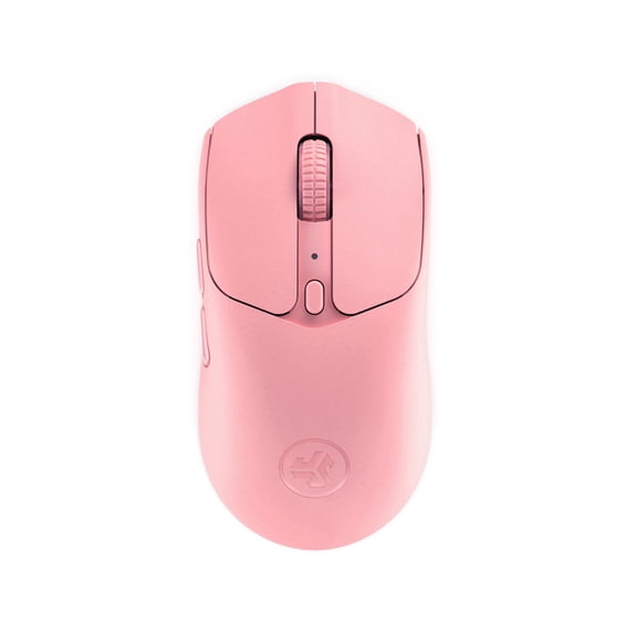 JLab Nightfall Wireless Gaming Mouse, Ultra-Lightweight 53g, 5Mo Battery, Pink